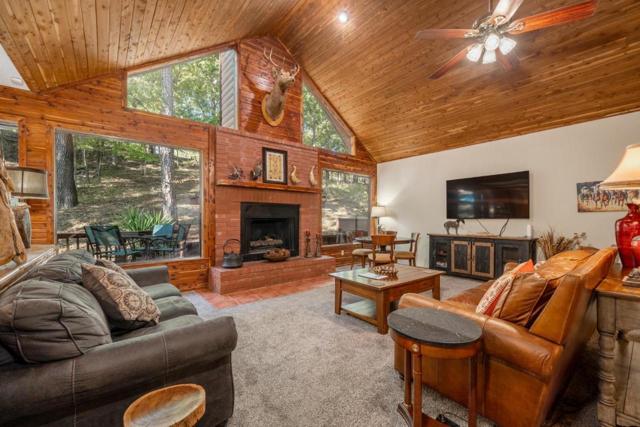Luxury Rock Creek Cabin W Deck By Lake Hamilton Hot Springs Dış mekan fotoğraf
