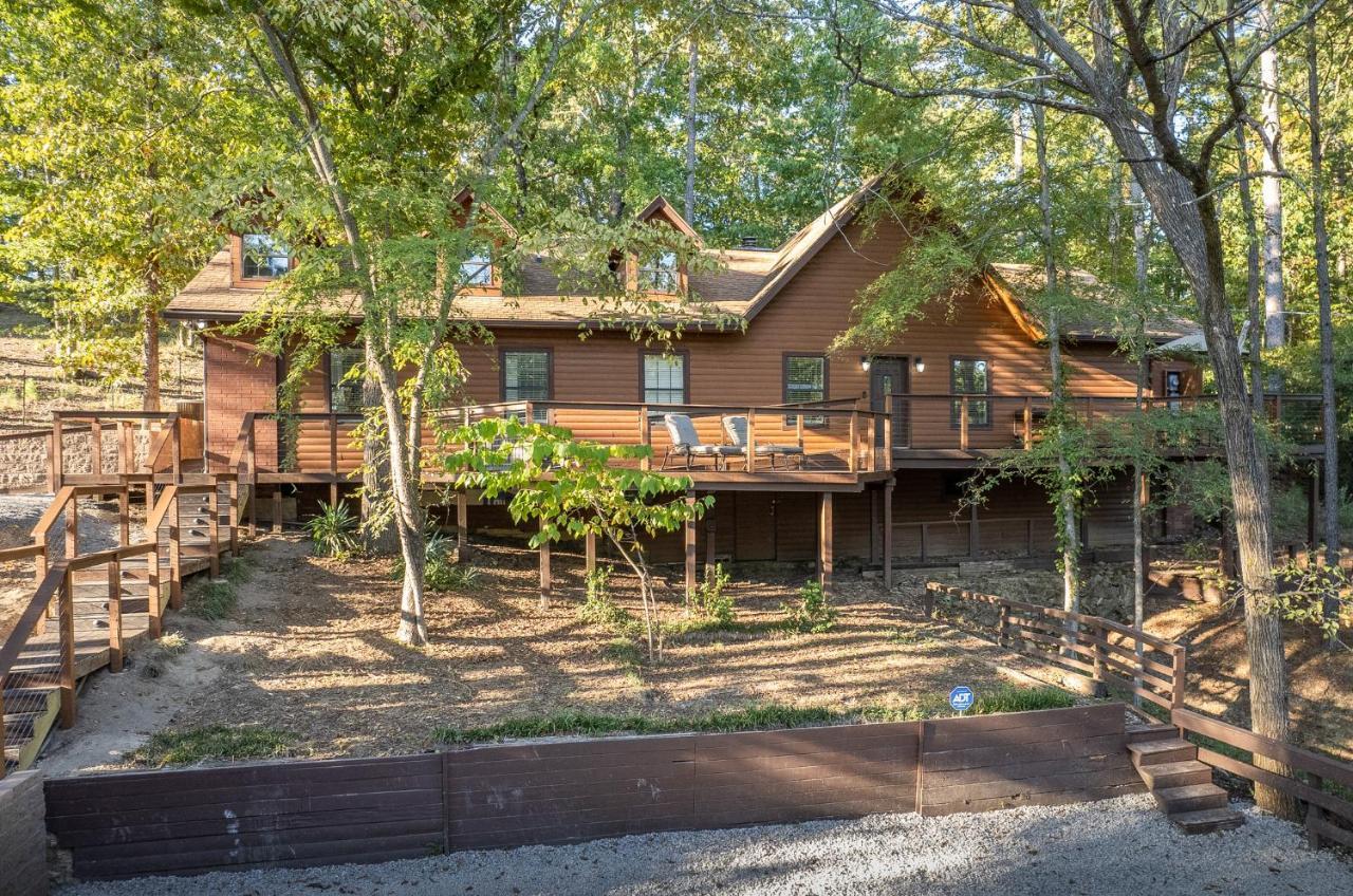 Luxury Rock Creek Cabin W Deck By Lake Hamilton Hot Springs Dış mekan fotoğraf