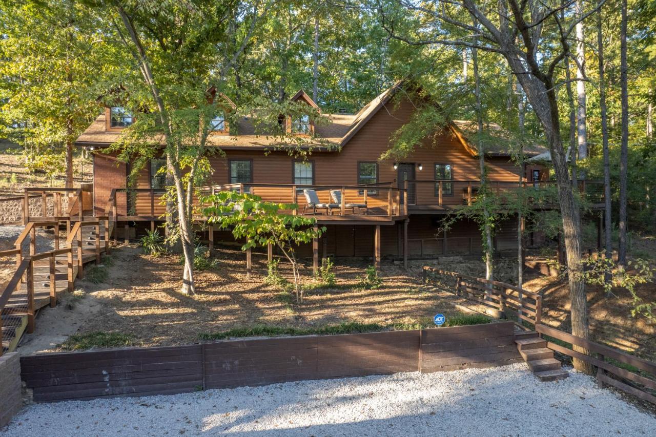 Luxury Rock Creek Cabin W Deck By Lake Hamilton Hot Springs Dış mekan fotoğraf