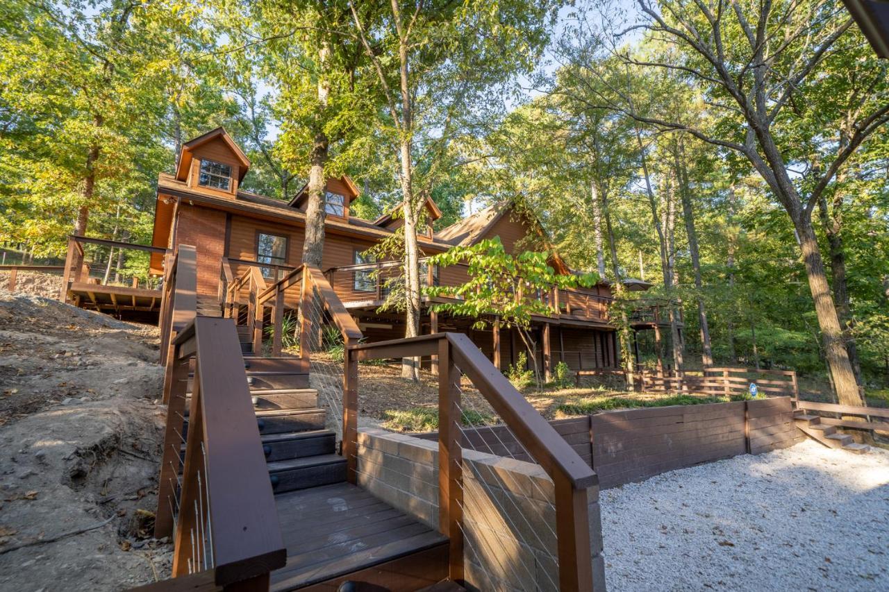 Luxury Rock Creek Cabin W Deck By Lake Hamilton Hot Springs Dış mekan fotoğraf